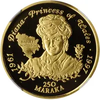 250 Marka Princess Diana