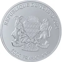 5000 Francs CFA Red Panda