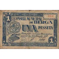 1 Peseta Berga