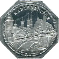 20 Pfennig - Karlsbrücke Nürnberg-Fürth