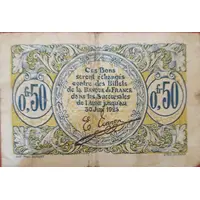 50 Centimes - Chambre de Commerce de Saint-Quentin et de l'Aisne 02