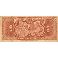 40 Centavos Banco Anglo-Peruano
