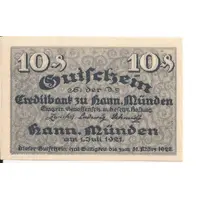 10 Pfennig Creditbank