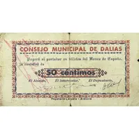 50 Céntimos Dalías