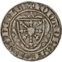 1 Groschen 'Wappentournose' - John I