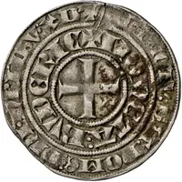 1 Groschen 'Wappentournose' - John I