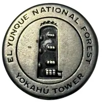 El Yunque National Forest La Coca Falls and Yokahu Tower