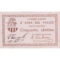 50 Céntimos Alba del Vallès