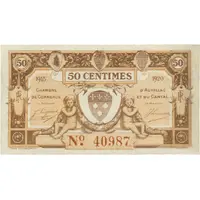 50 Centimes - Chambre de Commerce d'Aurillac [15]
