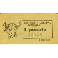 1 Peseta Benicarló