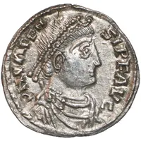 1 Siliqua in the name of Valens