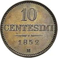 10 Centesimi - Francis Joseph I