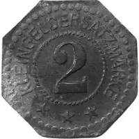 2 Pfennigs - Meuselwitz Otto Zänglein, Tiefbau Unternehmung S.A.