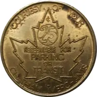 25 Cents - Parking or Transit Chatham, Ontario