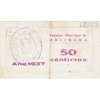 50 Céntimos Ontiñena