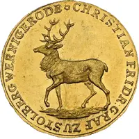 1 Ducat - Christian Frederick Golden Wedding