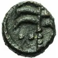 Nummus with palm tree Carthage