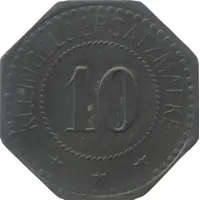 10 Pfennig - Mühlhausen in Thüringen