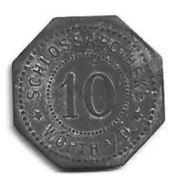 10 Pfennig - Wörth an der Donau Schlossapotheke