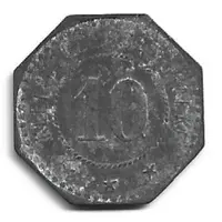 10 Pfennig - Wörth an der Donau Schlossapotheke