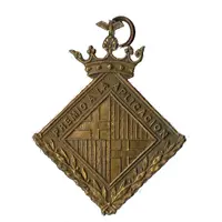 Medal - Honor to the diligence brass