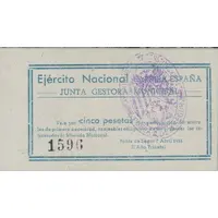 5 Pesetas Pobla de Segur