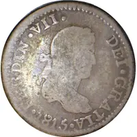 1 Real - Fernando VII Guadalajara - Royalist Coinage