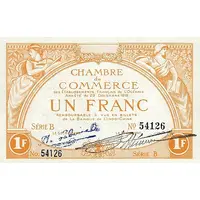 1 Franc Chambre de Commerce