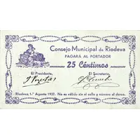 25 Céntimos Riodeva