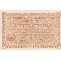 5 Mark Kriegsgefangenenlager