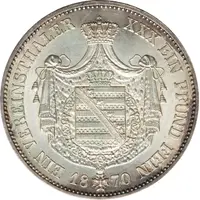 1 Vereinsthaler - Charles Alexander