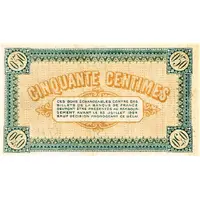 50 Centimes - Chambre de Commerce de Châlon-sur-Saône, Autun et Louhans 71