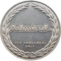 Token - Admiral Novomatic International Game/Amusement Token