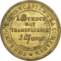 1 Pound tea check London and Newcastle Tea Company