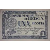 1 Peseta Berga