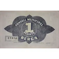 1 Peseta Berga
