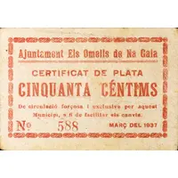 50 Céntimos Els Omells de na Gaia