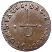 Communion token - Collégiale Saint-Paul, 1 patard