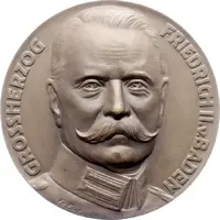 Medal - Frederick II and the war years of 1914⁄1916