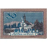 30 Heller Kössen in Tirol
