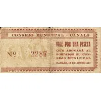 1 Peseta Canals