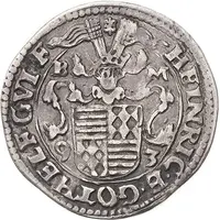 1/4 Thaler - Henry II and Gotthelf Wiilhelm