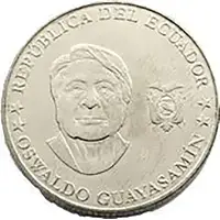 25 Centavos Oswaldo Guayasamin