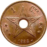 1 Centime - Léopold II