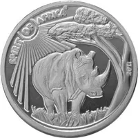 1000 Francs CFA The Rhinoceros, Right