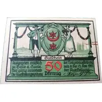 50 Pfennigs Notgeldausstellung
