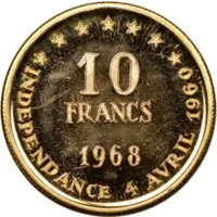 10 Francs Independence