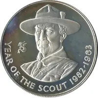 25 Pence - Elizabeth II Year of the Scout