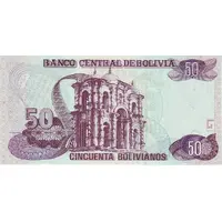50 Bolivianos Holguin, Series F-J