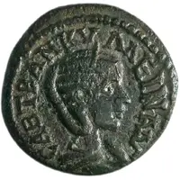 Æ21 - Tranquillina ΑΓΧΙΑΛΕΩΝ